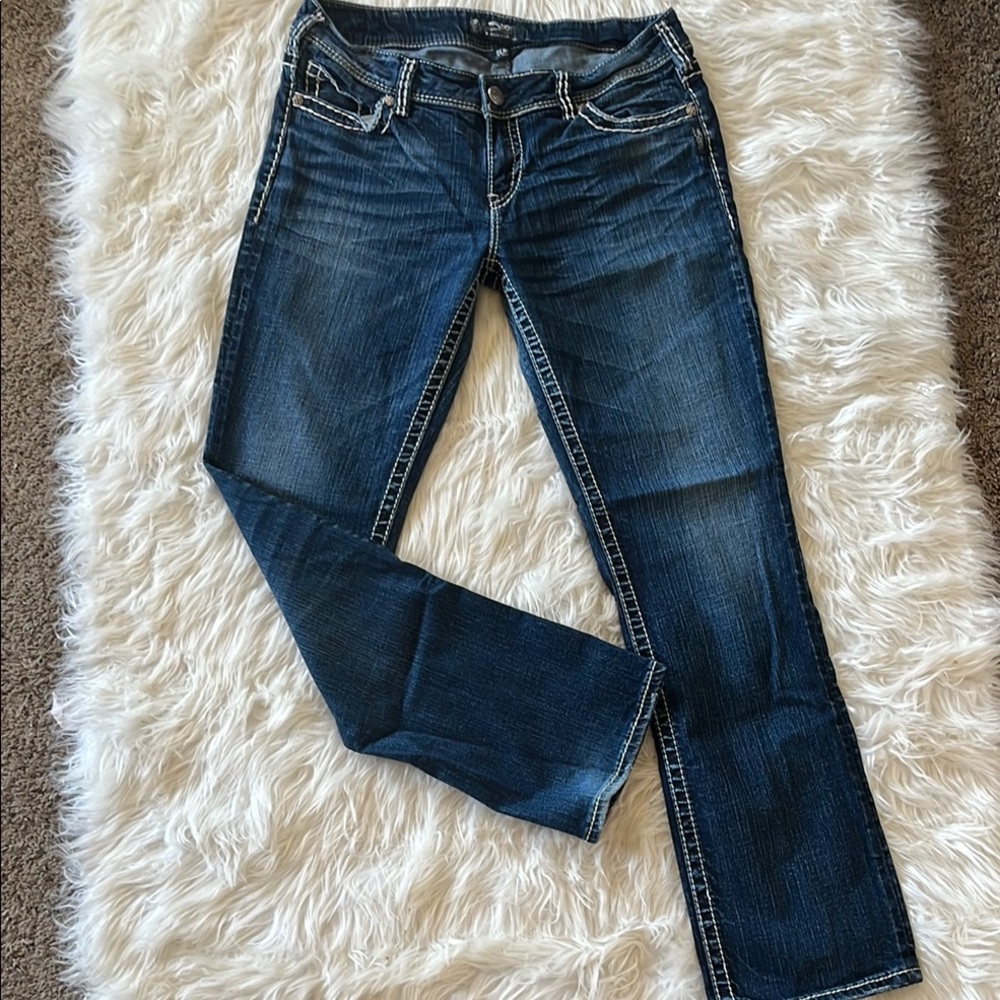 Silver Jeans Women's Straight Leg - Indigo